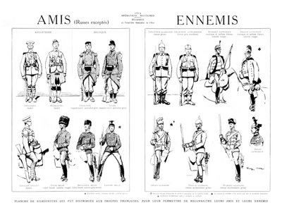Amis et ennemis, 1914 - Unbekannt