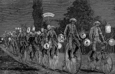 Rassemblement des clubs cyclistes britanniques au Castle Inn, Woodford, Essex, 1er juin 1889 - Unbekannt
