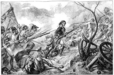 Général Joubert à la bataille de Rivoli, 14 janvier 1797 1882-1884 - Unbekannt