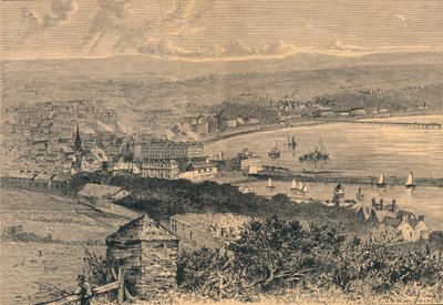 Vue générale de Douglas, 1880 - Unbekannt