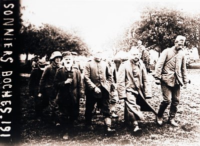 Prisonniers de guerre allemands, vers 1914-1918 - Unbekannt