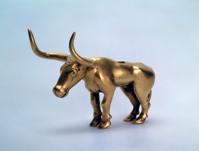 Figurine en or d