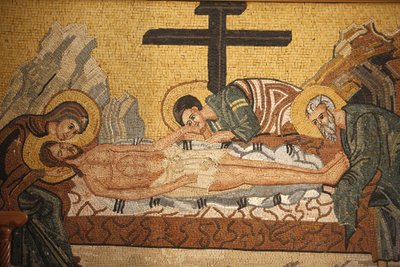 Icône orthodoxe grecque représentant l