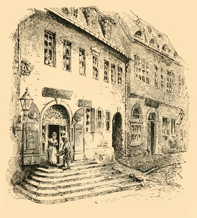 Lieu de naissance de Haendel, Halle, Saxe, 1907 - Unbekannt