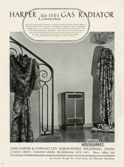 Radiateur à gaz Harper No 3161 Convector - Harper Housewares, 1949 - Unbekannt