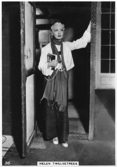 Helen Twelvetrees, actrice américaine de théâtre et de cinéma, vers 1938 - Unbekannt