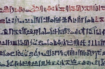 Écriture hiératique égyptienne du Livre des Morts - Unbekannt
