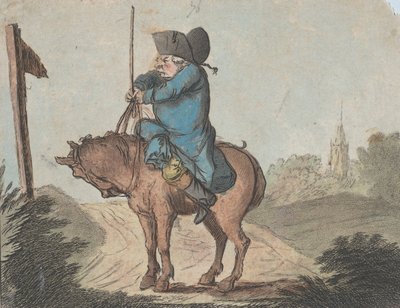 Conseils aux mauvais cavaliers, n° 1 : Symptômes de nervosité, 10 mai 1781 - Unbekannt