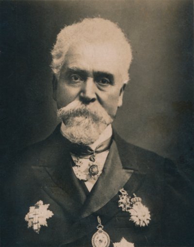 Hiram Stevens Maxim, 1840-1916. Inventeur et ingénieur britannique d