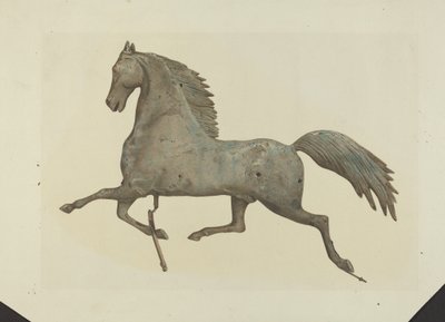 Girouette en forme de cheval - Unbekannt