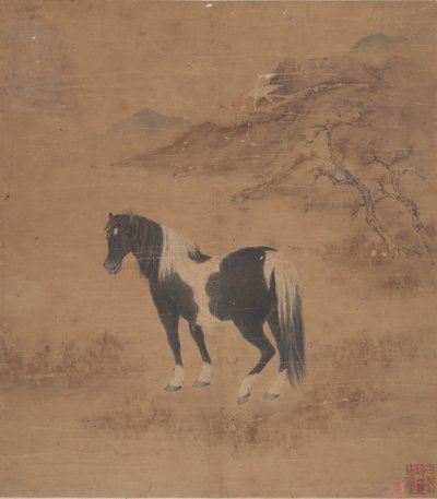 Cheval et paysage - Unbekannt