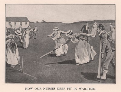 Comment nos infirmières restent en forme en temps de guerre, 1901-1912 - Unbekannt