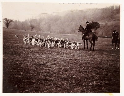 Chasseur et chiens - Unbekannt