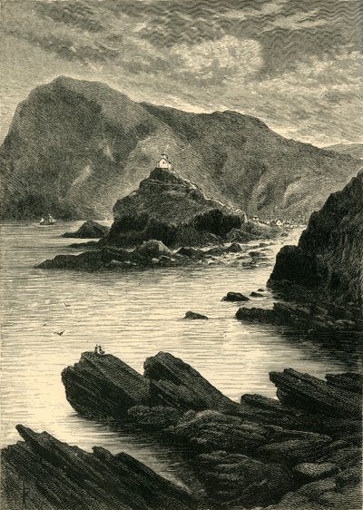 Ilfracombe - Vue des rochers à la base du Capstone, 1898 - Unbekannt