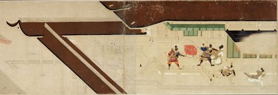 Conte illustré de la guerre civile de Heiji La visite impériale à Rokuhara 1 rouleau, 13e siècle - Unbekannt