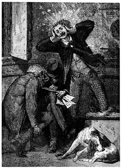 Illustration de De la Terre à la Lune par Jules Verne, 1865 - Unbekannt