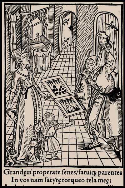 Illustration du livre La Nef des fous de Sebastian Brant, 1497 - Unbekannt