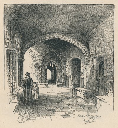 Dans le cloître, 1895 - Unbekannt