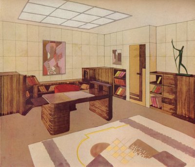 Intérieur conçu et exécuté par DIM Décoration Intérieure Moderne, vers 1930 - Unbekannt