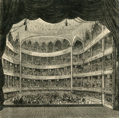 Intérieur du théâtre de Drury Lane, 1804 - Unbekannt