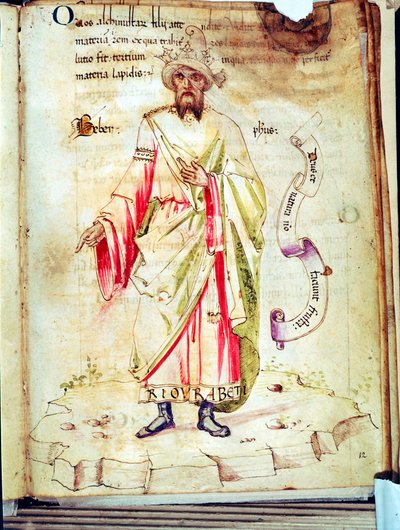 Jabir Ibn Hayyan, Abu Musa, chimiste et alchimiste arabe - Unbekannt