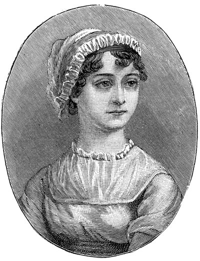Jane Austen 1775-1817, romancière anglaise - Unbekannt