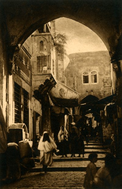 Jérusalem - Rue David, c1918-c1939 - Unbekannt