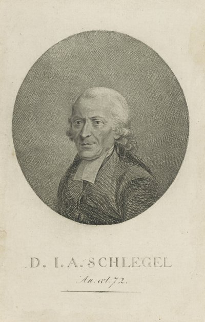 Johann Adolf Schlegel - Unbekannt