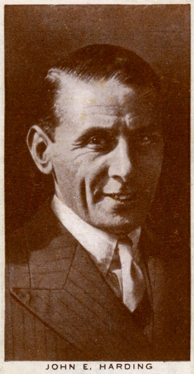 John E Harding, manager et organisateur de boxe britannique, 1938 - Unbekannt