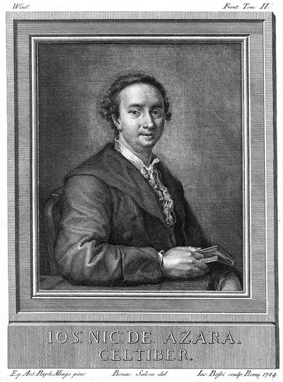 José Nicolás de Azara 1731-1804, diplomate espagnol et mécène des arts et des lettres, 1784 - Unbekannt