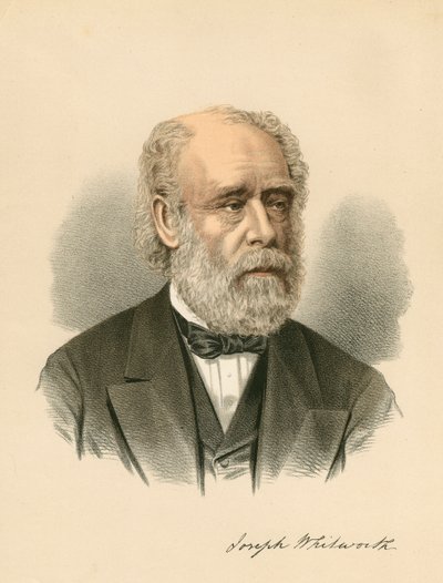 Joseph Whitworth, ingénieur et inventeur britannique, vers 1880 - Unbekannt