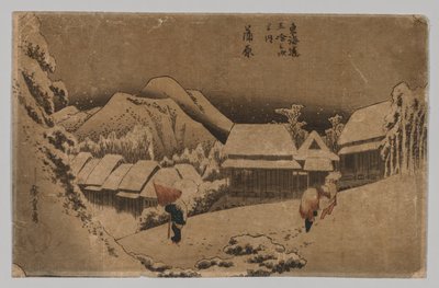 Kambara : Neige du soir, 1797-1858 - Unbekannt
