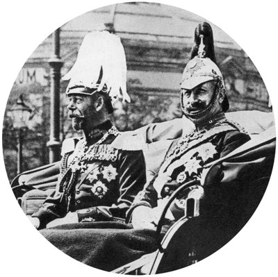 Le roi George V de Grande-Bretagne et le Kaiser allemand, Berlin - Unbekannt
