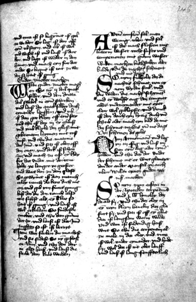 Codex Berleburg [anciennement Bad Berleburg, bibliothèque du château de Sayn-Wittgenstein, Ms. RT 2/6] - Unbekannt