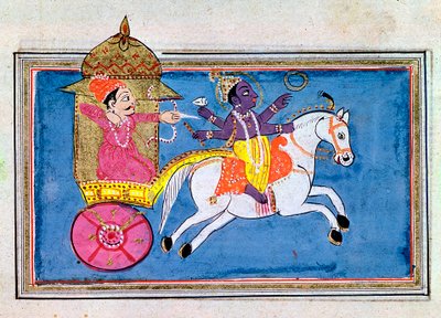 Krishna, divinité hindoue, un avatar de Vishnu, 17e siècle - Unbekannt