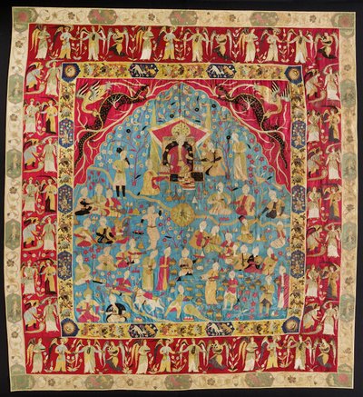 Tapisserie - dite tapisserie persane (tapisserie murale appliquée safavide) - Unbekannt