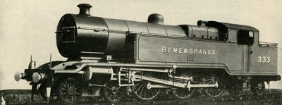 Type de réservoir Pacifique L.B.S.C., moteur de commémoration de guerre, vers 1930 - Unbekannt