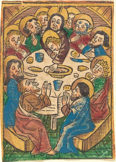 La Cène, vers 1490 - Unbekannt