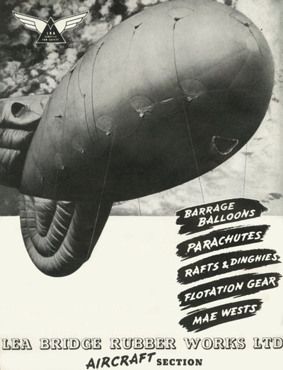 Lea Bridge Rubber Works Ltd - Section aéronautique, 1941 - Unbekannt