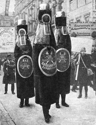 Grande parade publicitaire de Leipzig, Leipzig, Allemagne, 1922 - Unbekannt