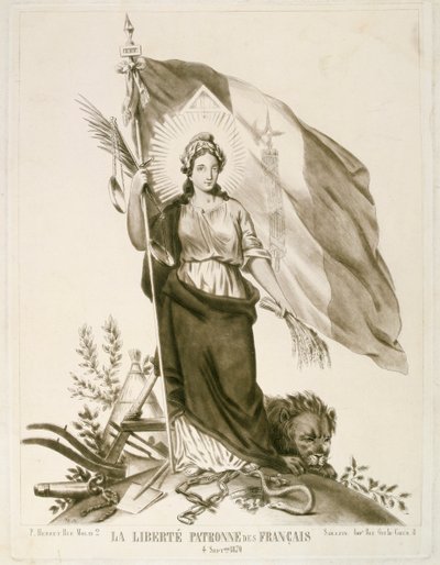 Liberté, patronne des Français, 1870 - Unbekannt