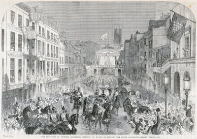 Accueil de Londres à la princesse Alexandra, 1863 - Unbekannt