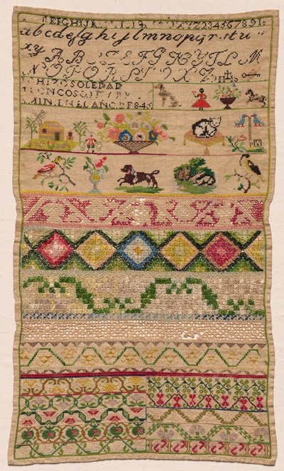 Longue broderie, 1845 - Unbekannt