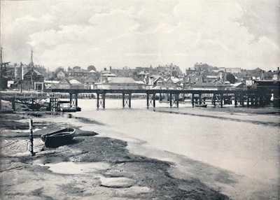 Lymington - Le Pont et la Ville, depuis la rivière, 1895 - Unbekannt