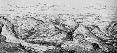 Magdala, et la vallée du Bashilo, c1880 - Unbekannt