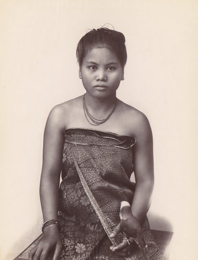 Femme malaise à Java, années 1860-70 - Unbekannt
