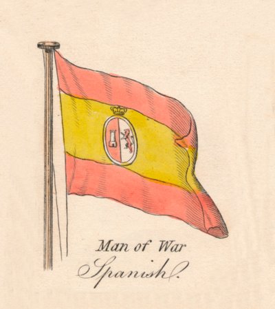 Navire de guerre - Espagnol, 1838 - Unbekannt