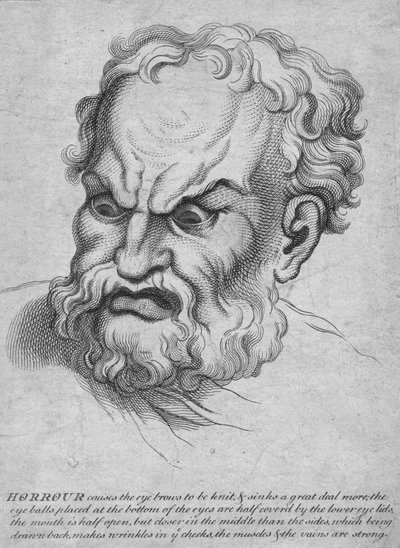 Homme avec expression d
