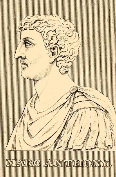 Marc Antoine, 83-30 av. J.-C., 1830 - Unbekannt