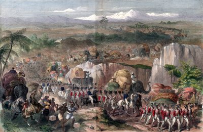 Marche des troupes en Inde - Unbekannt